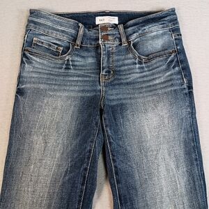 BKE Payton Universal Fit Mid Rise Bootcut 28x35.5 (Fits 31x34) Button Fly Jeans